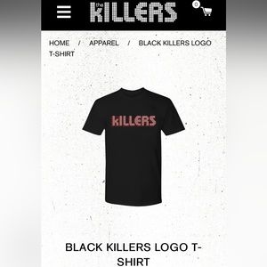 OFFICIAL The Killers band T shirt